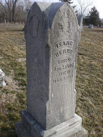 BERRY, ISAAC - Monroe County, Iowa | ISAAC BERRY 