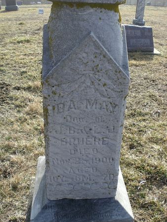 BRUERE, IDA MAY - Monroe County, Iowa | IDA MAY BRUERE 