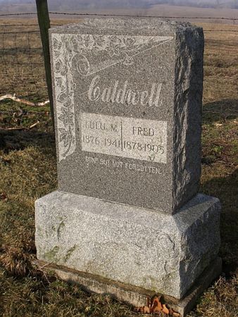CALDWELL, FRED - Monroe County, Iowa | FRED CALDWELL 