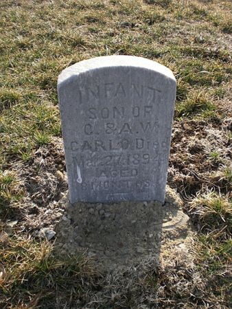CARLO, INFANT SON - Monroe County, Iowa | INFANT SON CARLO 