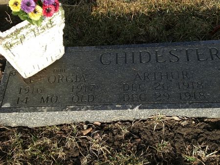 CHIDESTER, ARTHUR - Monroe County, Iowa | ARTHUR CHIDESTER 