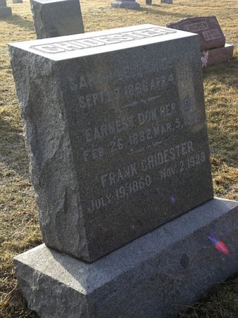 BREESE CHIDESTER, SARAH BELL - Monroe County, Iowa | SARAH BELL BREESE CHIDESTER 