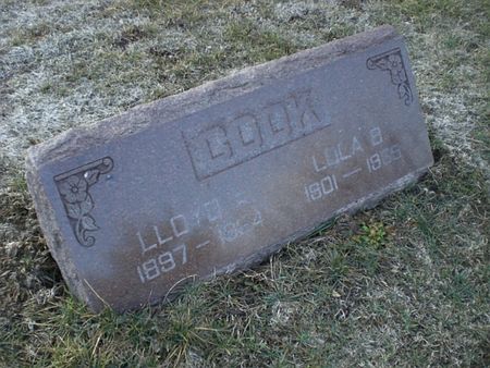 COOK, LOLA B. - Monroe County, Iowa | LOLA B. COOK 
