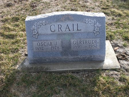 CRAIL, OSCAR J. - Monroe County, Iowa | OSCAR J. CRAIL 