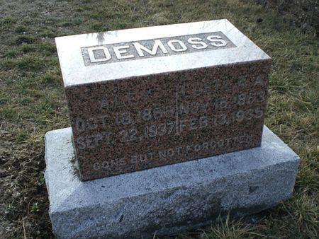 DEMOSS, LUELLA A. - Monroe County, Iowa | LUELLA A. DEMOSS 