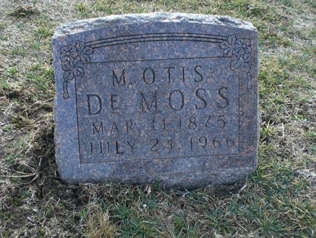 DEMOSS, M. OTIS - Monroe County, Iowa | M. OTIS DEMOSS 