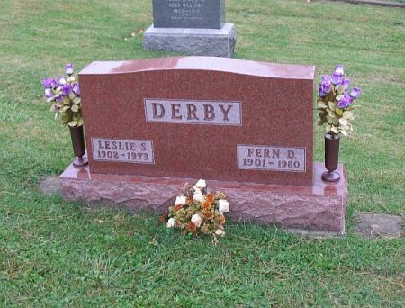 SHELDON DERBY, FERN D. - Monroe County, Iowa | FERN D. SHELDON DERBY 