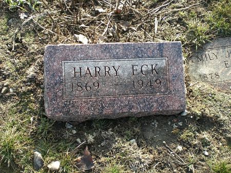 ECK, HARRY - Monroe County, Iowa | HARRY ECK 