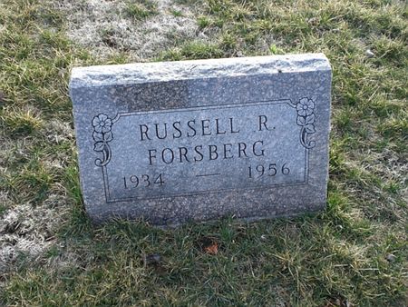 FORSBERG, RUSSELL R. - Monroe County, Iowa | RUSSELL R. FORSBERG 