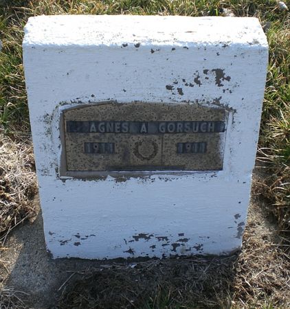 GORSUCH, AGNES A. - Monroe County, Iowa | AGNES A. GORSUCH 