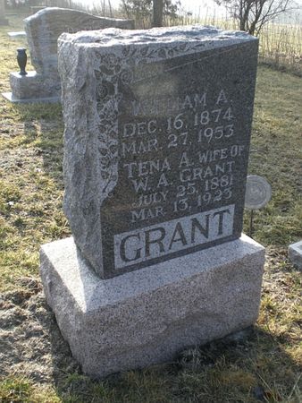 GRANT, WILLIAM A. - Monroe County, Iowa | WILLIAM A. GRANT 