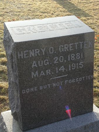 GRETTEN, HENRY O. - Monroe County, Iowa | HENRY O. GRETTEN 