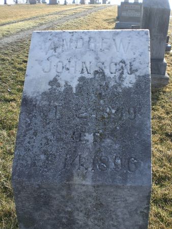 JOHNSON, ANDREW - Monroe County, Iowa | ANDREW JOHNSON 