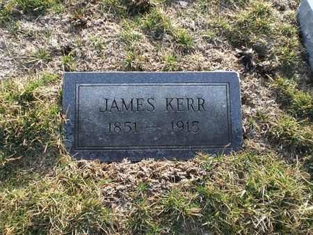 KERR, JAMES - Monroe County, Iowa | JAMES KERR 