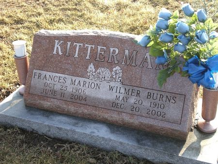 KITTERMAN, FRANCES MARION - Monroe County, Iowa | FRANCES MARION KITTERMAN 