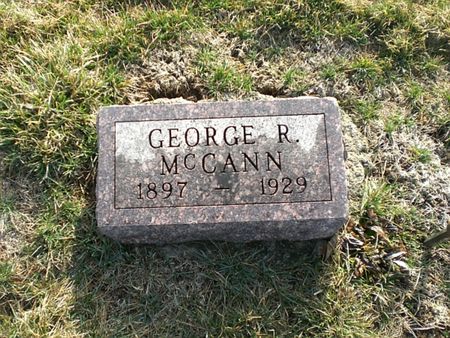 MCCANN, GEORGE R. - Monroe County, Iowa | GEORGE R. MCCANN 