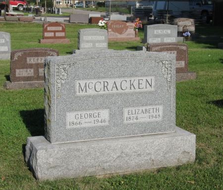 MCCRACKEN, ELIZABETH - Monroe County, Iowa | ELIZABETH MCCRACKEN 