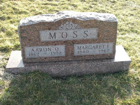 MOSS, MARGARET E. - Monroe County, Iowa | MARGARET E. MOSS 