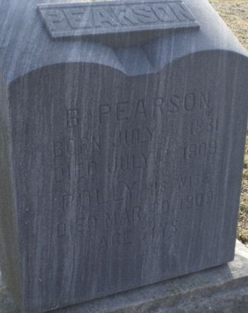 PEARSON, POLLY - Monroe County, Iowa | POLLY PEARSON 