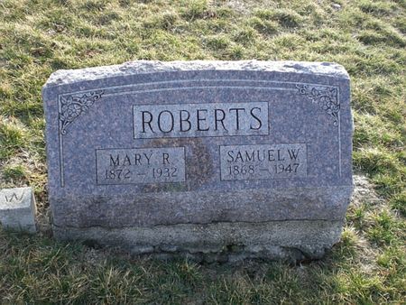ROBERTS, SAMUEL WELLS - Monroe County, Iowa | SAMUEL WELLS ROBERTS 