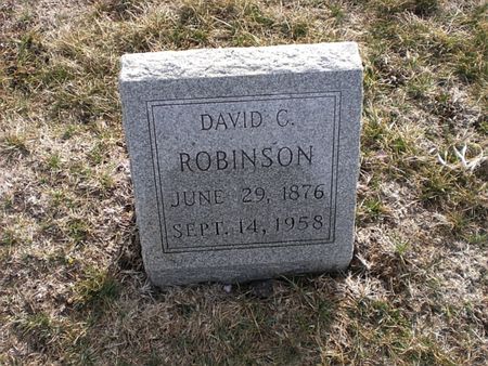 ROBINSON, DAVID C. - Monroe County, Iowa | DAVID C. ROBINSON 