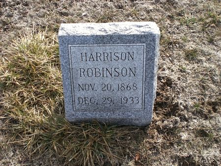 ROBINSON, HARRISON - Monroe County, Iowa | HARRISON ROBINSON 