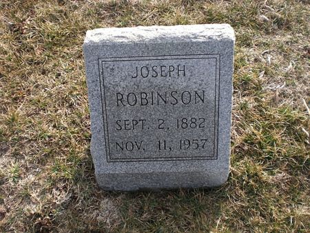 ROBINSON, JOSEPH - Monroe County, Iowa | JOSEPH ROBINSON 