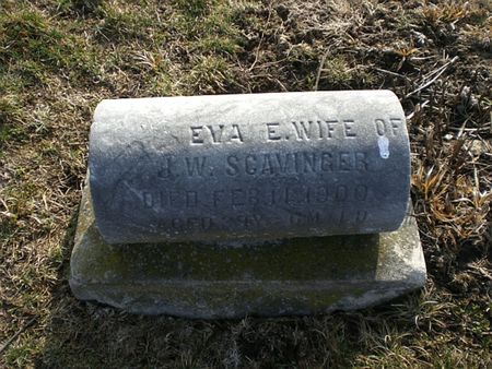 SCAVINGER, EVA E. - Monroe County, Iowa | EVA E. SCAVINGER 