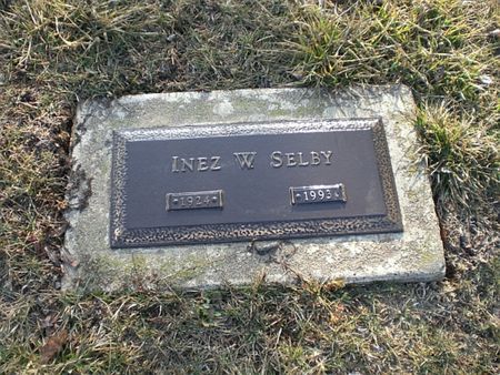 SELBY, INEZ W. - Monroe County, Iowa | INEZ W. SELBY 