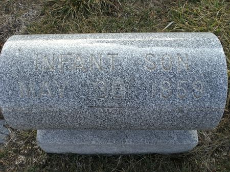 SHAHAN, INFANT SON - Monroe County, Iowa | INFANT SON SHAHAN 