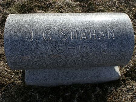SHAHAN, J. G. - Monroe County, Iowa | J. G. SHAHAN 