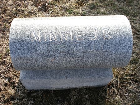 SHAHAN, MINNIE J.B. - Monroe County, Iowa | MINNIE J.B. SHAHAN 