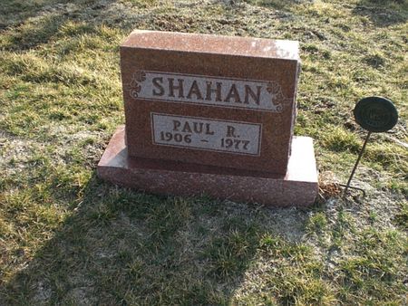 SHAHAN, PAUL R. - Monroe County, Iowa | PAUL R. SHAHAN 