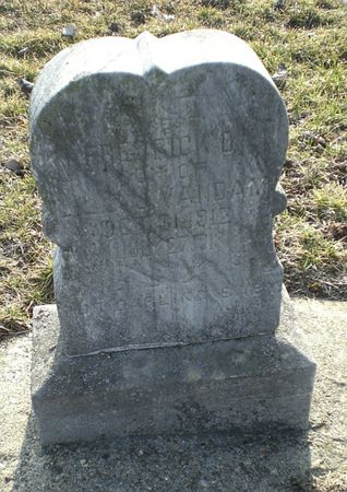 VANDAM, FREDRICK D. - Monroe County, Iowa | FREDRICK D. VANDAM 