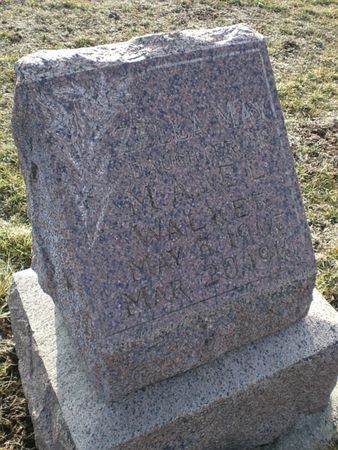 WALKER, ZELLA MAY - Monroe County, Iowa | ZELLA MAY WALKER 