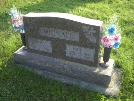 WIGNALL, RUTH - Monroe County, Iowa | RUTH WIGNALL 