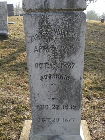 WILLIAMS, SUSANNAH - Monroe County, Iowa | SUSANNAH WILLIAMS 