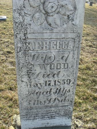 WOOD, REBECCA - Monroe County, Iowa | REBECCA WOOD 