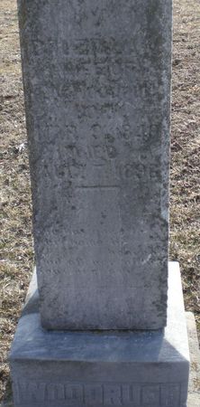 WOODRUFF, DRUZILLA - Monroe County, Iowa | DRUZILLA WOODRUFF 