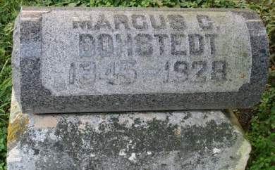 BOHSTEDT, MARCUS C. - Muscatine County, Iowa | MARCUS C. BOHSTEDT 