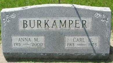 MORTENSEN BURKAMPER, ANNA M. - Muscatine County, Iowa | ANNA M. MORTENSEN BURKAMPER 