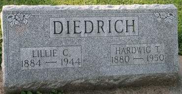DIEDRICH, HARDWIG T. - Muscatine County, Iowa | HARDWIG T. DIEDRICH 
