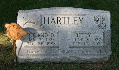HARTLEY, ROLAND D. - Muscatine County, Iowa | ROLAND D. HARTLEY 