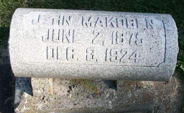 MAKOBEN, JOHN - Muscatine County, Iowa | JOHN MAKOBEN 