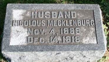 MECKLENBURG, NICOLOUS - Muscatine County, Iowa | NICOLOUS MECKLENBURG 