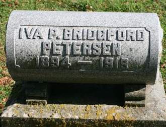 BRIDGFORD PETERSEN, IVA P. - Muscatine County, Iowa | IVA P. BRIDGFORD PETERSEN 