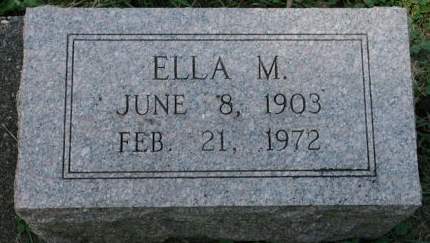 WILT, ELLA M. - Muscatine County, Iowa | ELLA M. WILT 