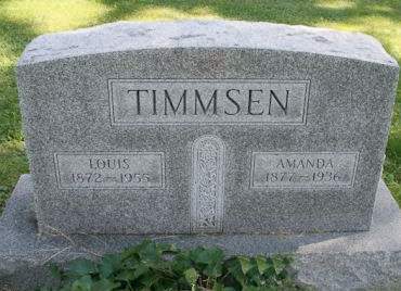 TIMMSEN, LOUIS - Muscatine County, Iowa | LOUIS TIMMSEN 
