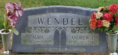 WENDEL, ALMA - Muscatine County, Iowa | ALMA WENDEL 