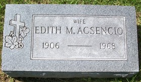 ACSENCIO, EDITH M. - Muscatine County, Iowa | EDITH M. ACSENCIO 